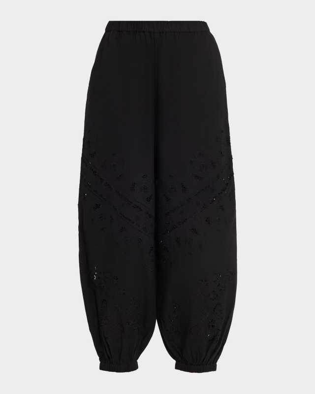 Shanna Lace Loose-Fit Pants